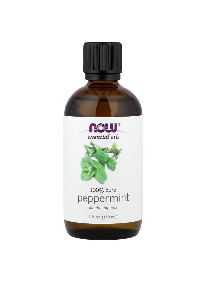 Now Peppermint Essential Oil, 4-Ounce - Image 1